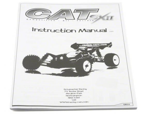 Schumacher Manual - Cat SX2