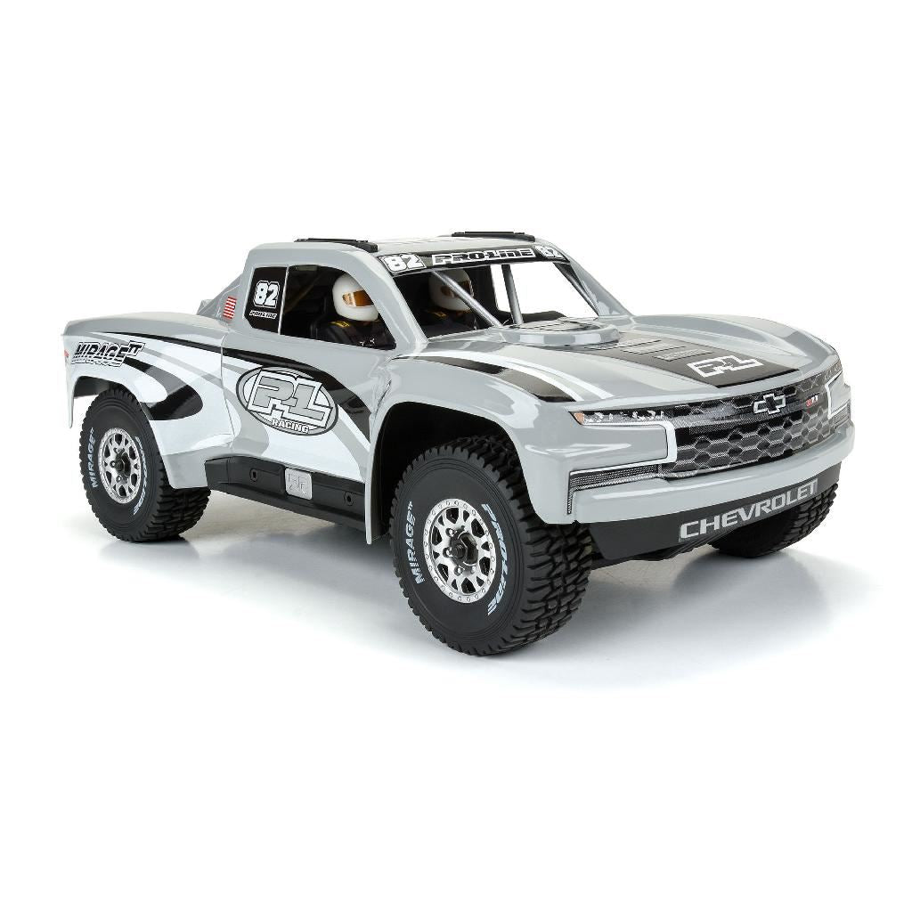 Pro 1/16 Pre-Cut 2019 Chevy Trophy Truck Tough-Color Gray Body: