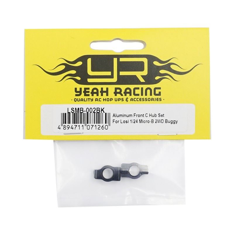 Yeah Racing Aluminum Front C Hub Set For Losi 1/24 Micro-B 2Wd Buggy / 1/28 Micro-T Truck
