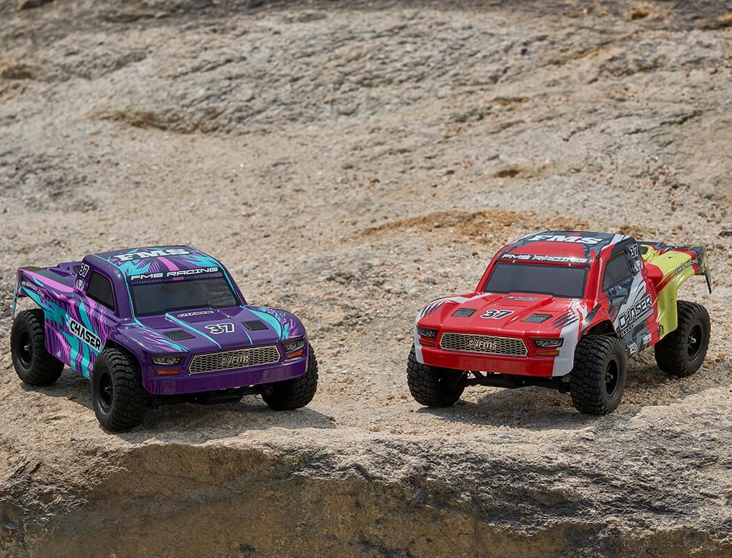 Fms Fsc24 1/24Th Chaser Truck Rtr - Red