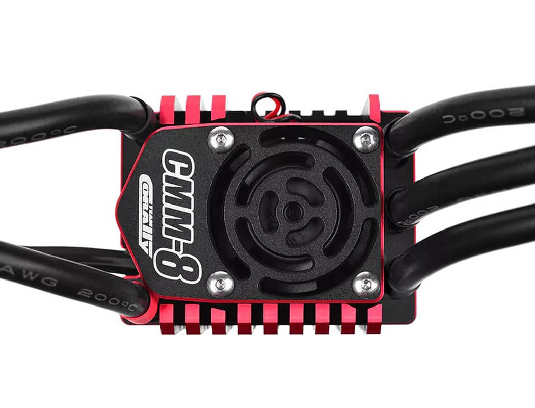 Team Corally Cmm-8 Racing Esc Sensored 2-4S 240A Black/Red