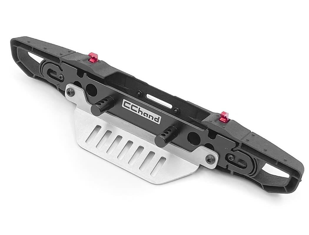 RC4WD OEM WIDE FRONT WINCH BUMPER W/ STEERING GUARD FOR AXIAL 1/10 SCX10 III JEEP (GLADIATOR/WRANGLE