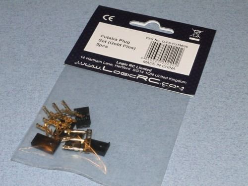 FUSION Futaba Plug Set (Gold Pins) 5pcs