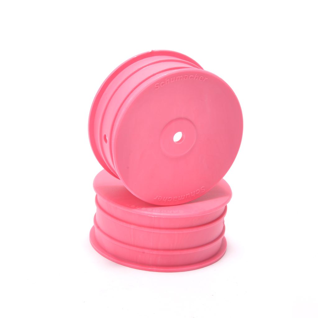 Wheel; Hex Front - Pink- 4Wd - Pr