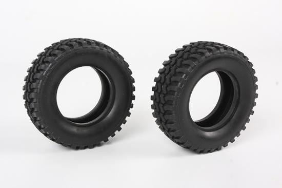 Tamiya Cc-01 Mud Block Tires X 2
