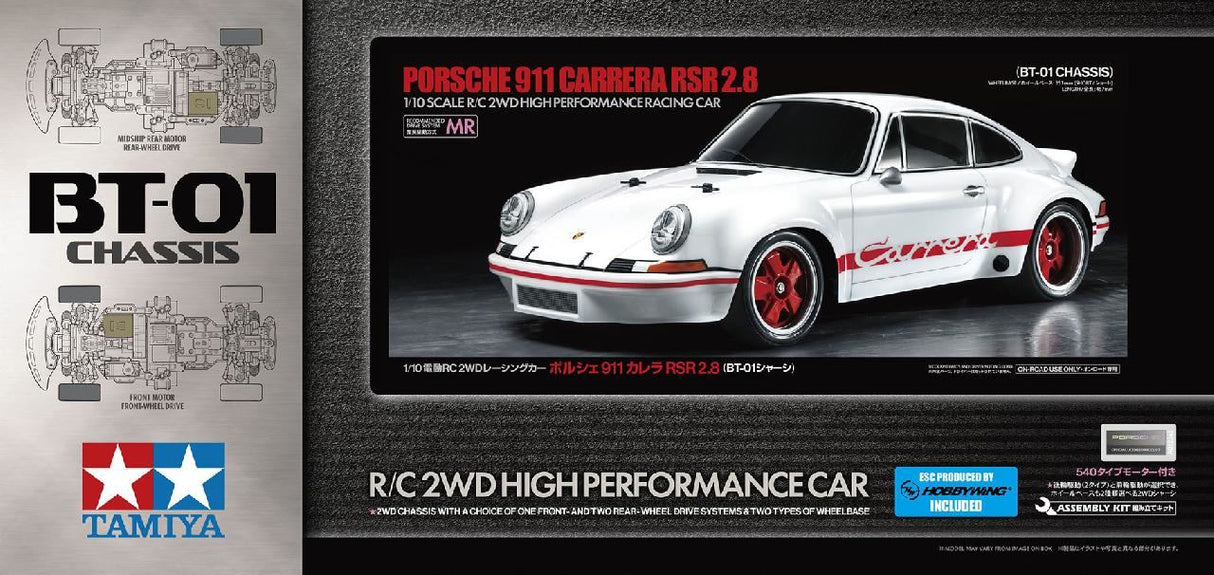 Tamiya 911 Carrera Rsr 2.8 (Bt-01)