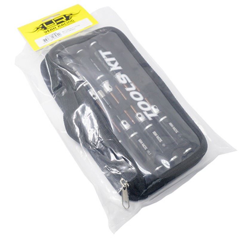 Yeah Racing Mini Tools Set w/ Tool Bag For RC CAR Black