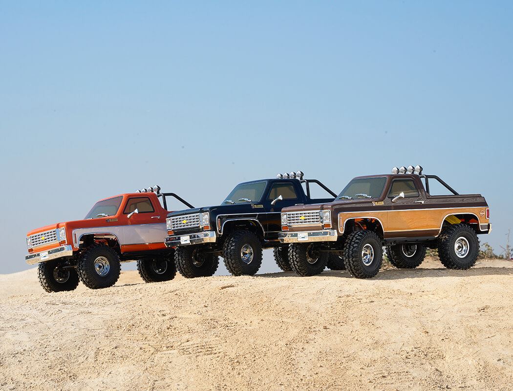 FMS FCX10 1 10 CHEVROLET K5 BLAZER RS ORANGE