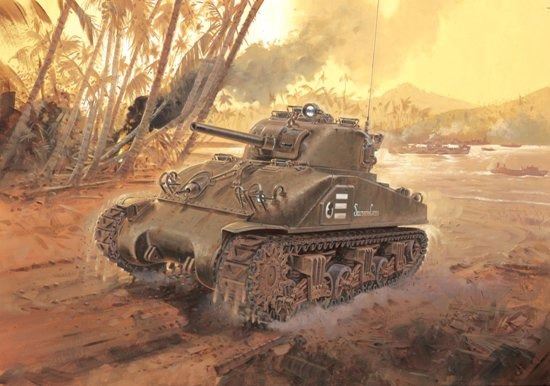 Dragon 1/35 M4 Sherman Composite Hull Pto