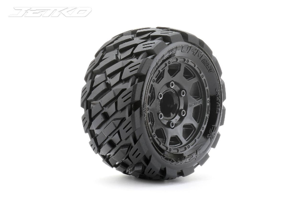 Jetko Ex Tyre St Rockform Black Wheel 2.8In Hex 12-14-17Mm (2)