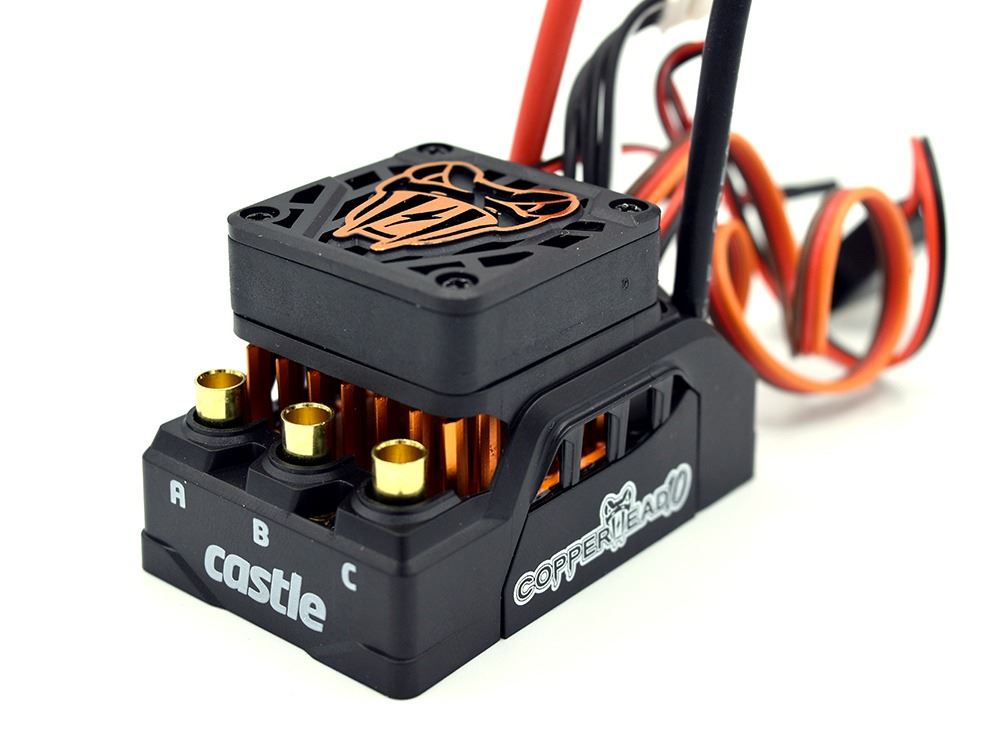 Castle Creations COPPERHEAD 10 1406-3800KV COMBO - Crawler/Basher
