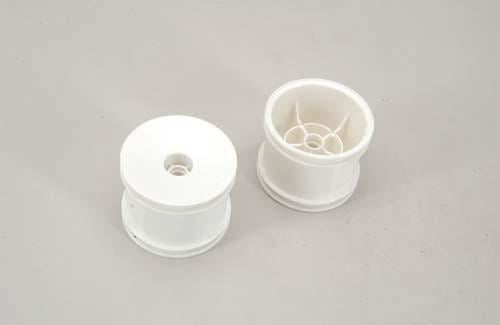 XTM Racing Wheel-Dish Type/White/Fr (Pk2) XCel