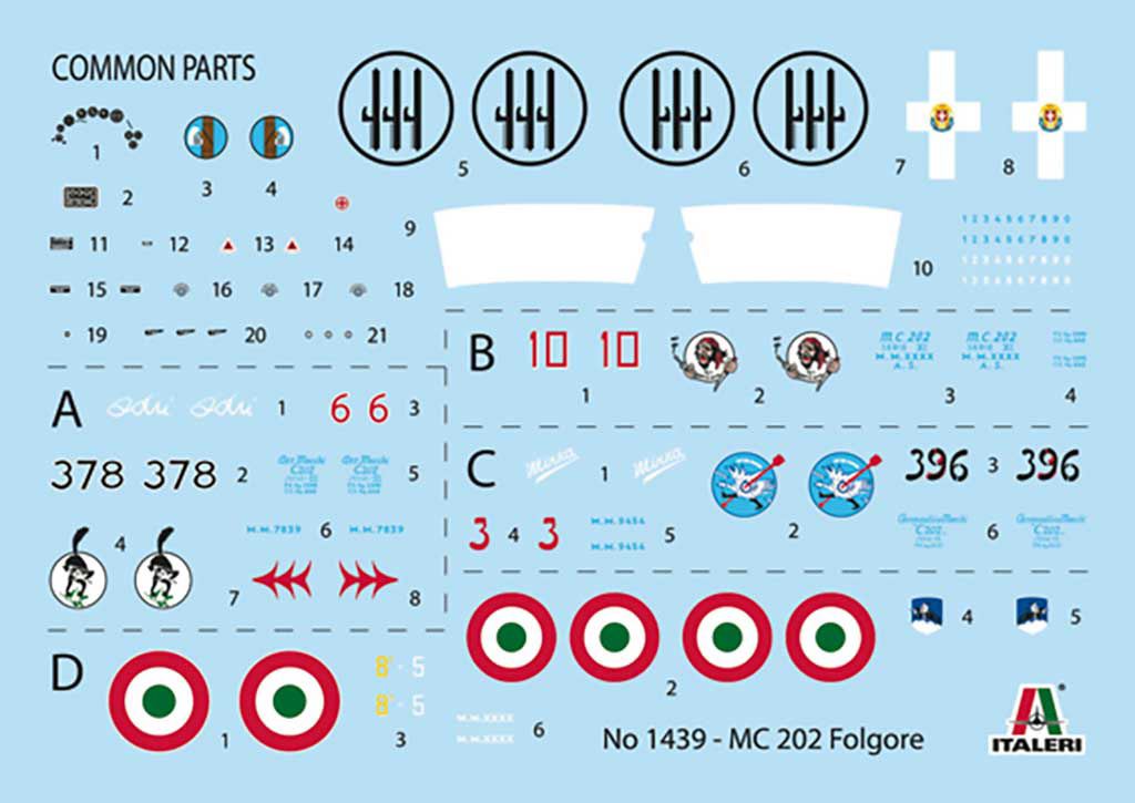 Italeri MC 202 Folgore