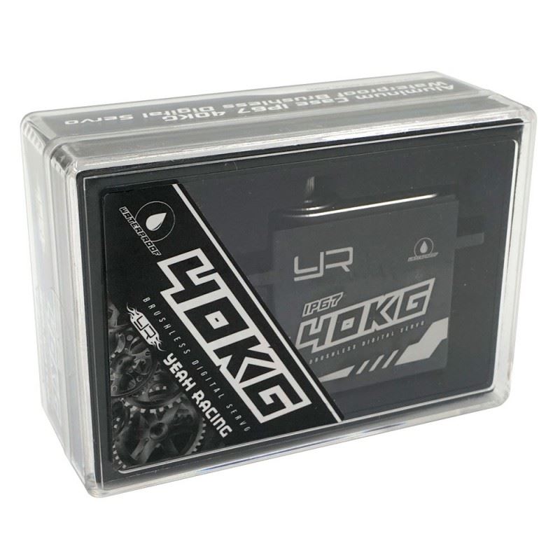 Yeah Racing IP67 40KG Waterproof HV High Torque Aluminum Case Brushless Digital Servo For 1/8 1/10 Crawler Buggy Off-road