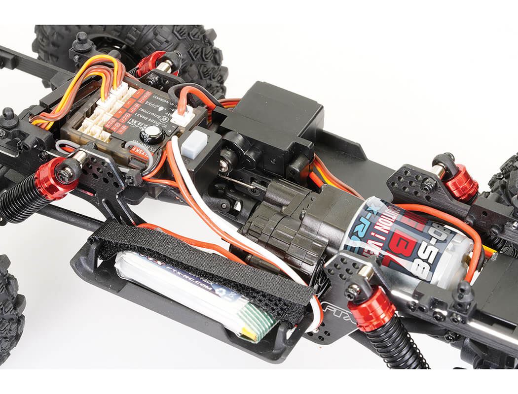 FTX UTAH 1 18 BRUSHED COMP LOW PROFILE RTR CRAWLER - BLUE