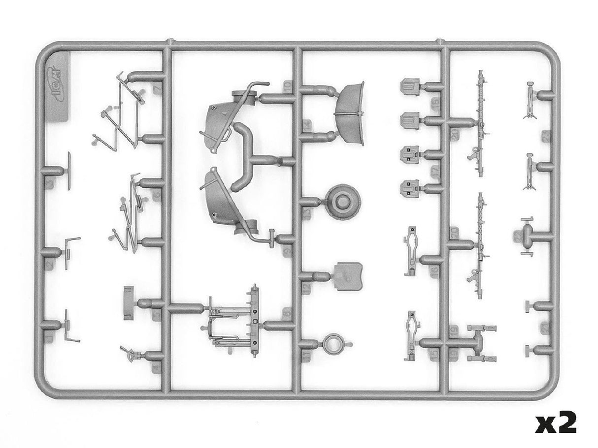 Icm Self-Propelled Aa Guns Of The Wehrmacht (Set Of 3)
