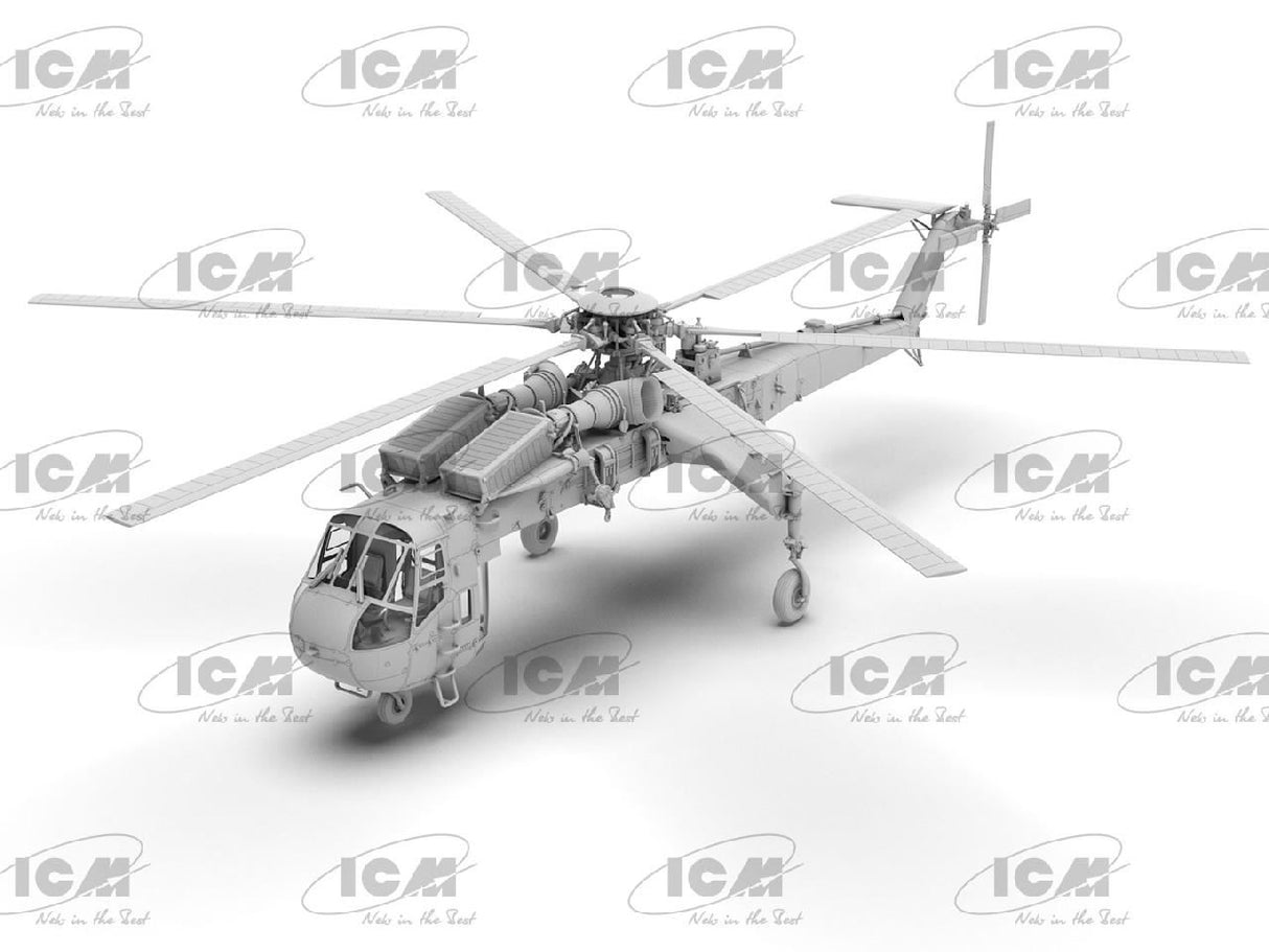 Icm Sikorsky Ch-54A Tarhe U.S. Heavy Lift Helicopter