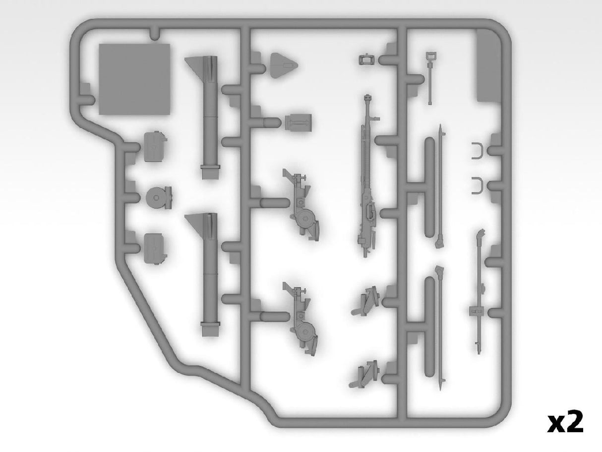 Icm Dshkm Heavy Machine Gun With Support/Tripod