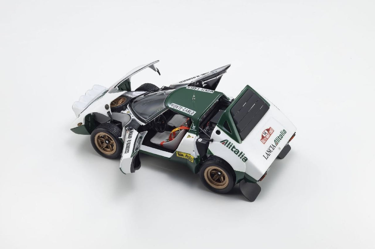 Kyosho 1:18 Lancia Stratos Hf S.Munari Winner Monte Carlo 1975 Nr.14
