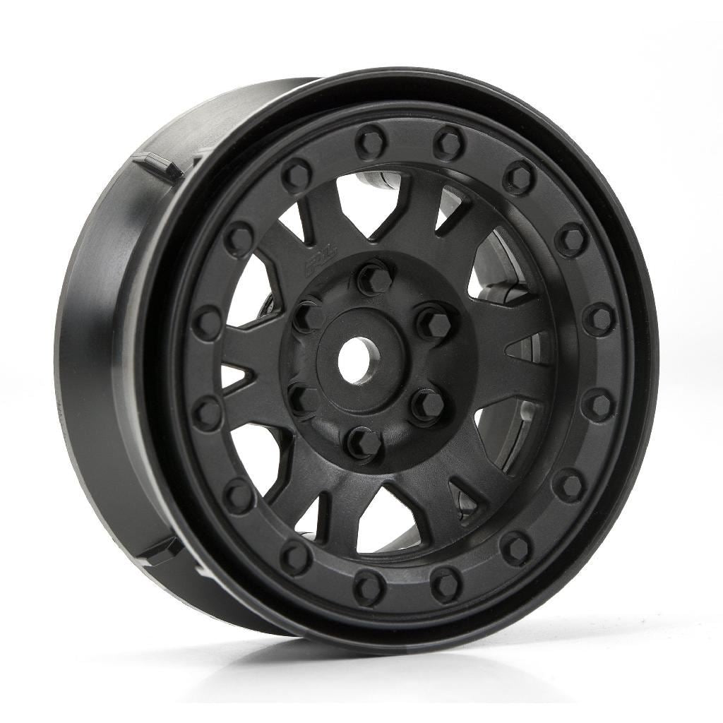 Proline 1/10 Impulse Front/Rear 1.9In 12mm Rock Crawler Wheels (2) Bl