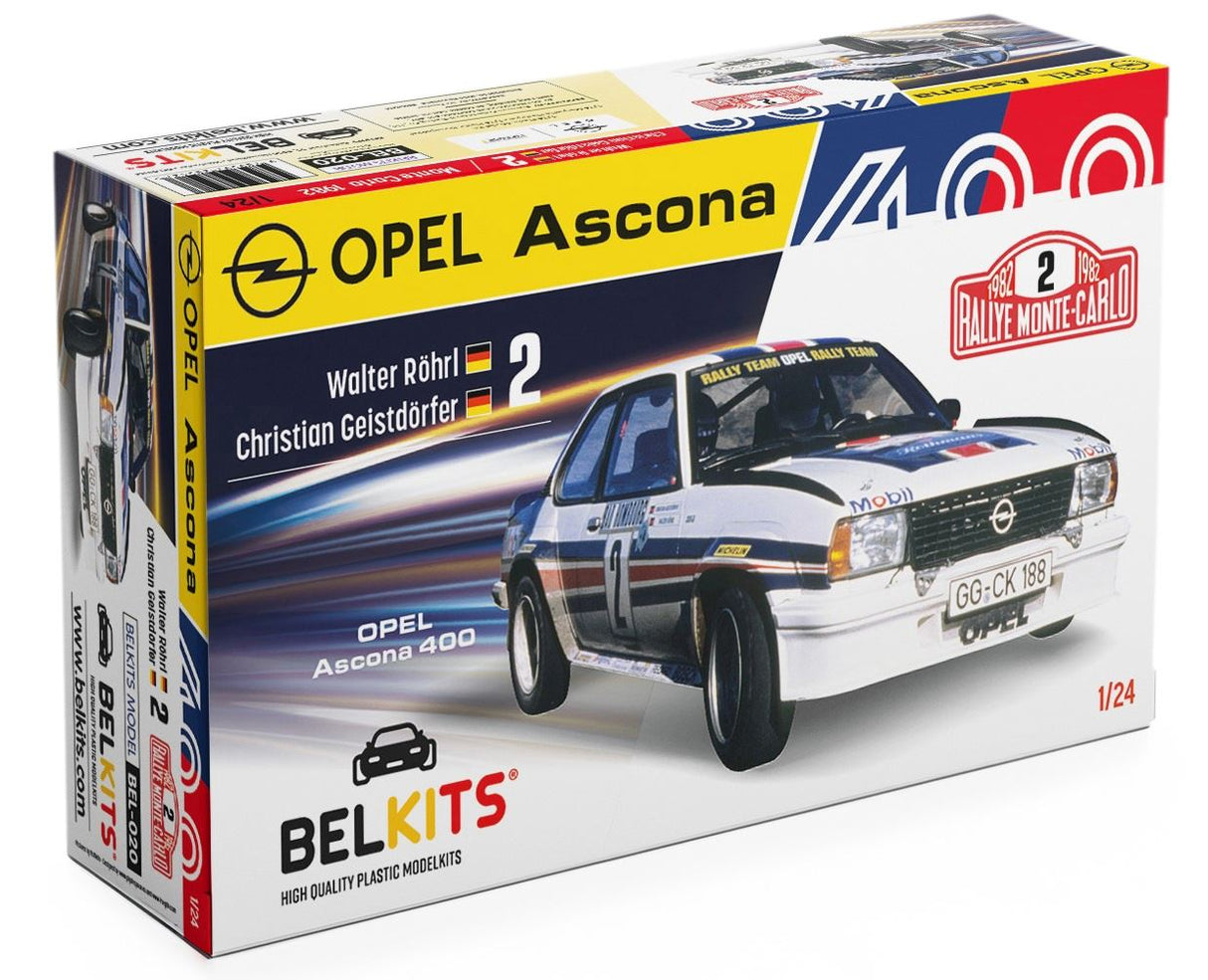 Belkits (Parent) 1/24 Opel Ascona 400 Mc 1982 Rohl/Geistdorfer