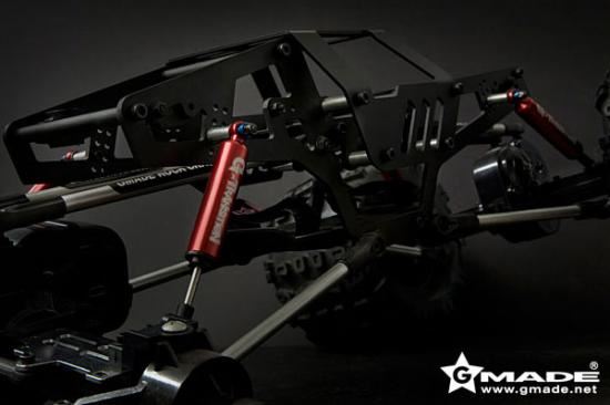 GMADE G-TRANSITION SHOCK BLACK 90MM (4) FOR 1/10 CRAWLER