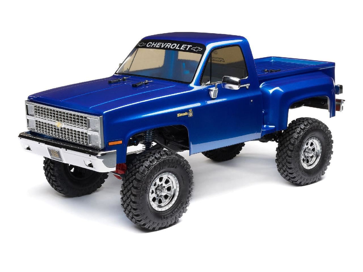 Axial 1/10 SCX10 III Base Camp 1982 Chevy K10 4X4 RTR, Blue