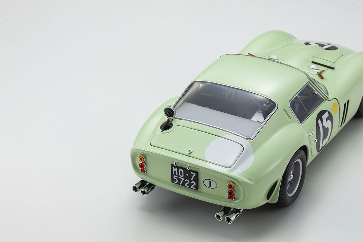 Kyosho 1:18 Ferrari 250 Gto Goodwood Tourist Trophy 1962 Nr.15