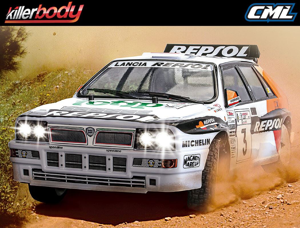 Killerbody Lancia Delta Repsol '93 Rally Kit On Venus Chassis