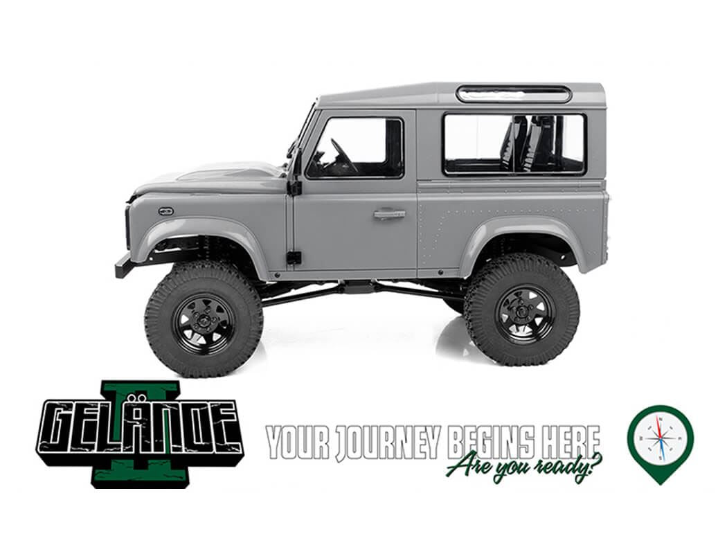 Rc4Wd Gelande Ii Truck Kit With 2015 Land Rover Defender D90