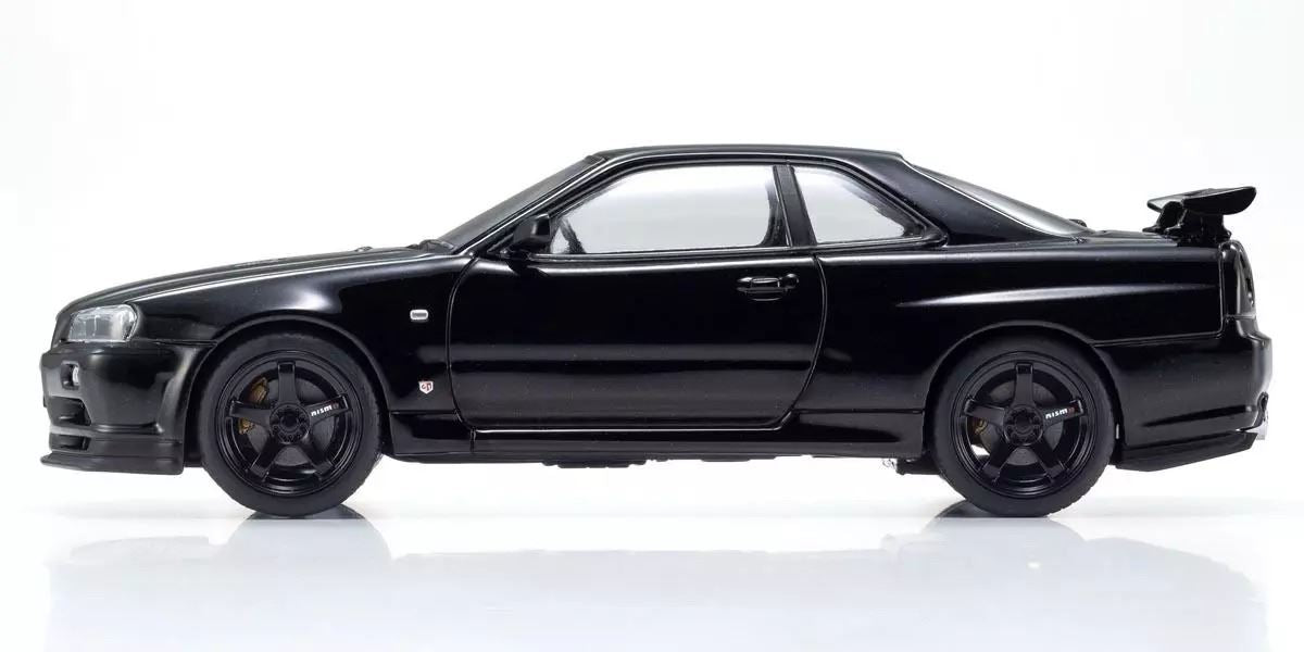 Kyosho 1:43 Nissan Skyline R34 Gt-R V-Spec Ii Black Pearl