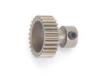 Schumacher Pinion; Long Boss Steel 48dp - 26T