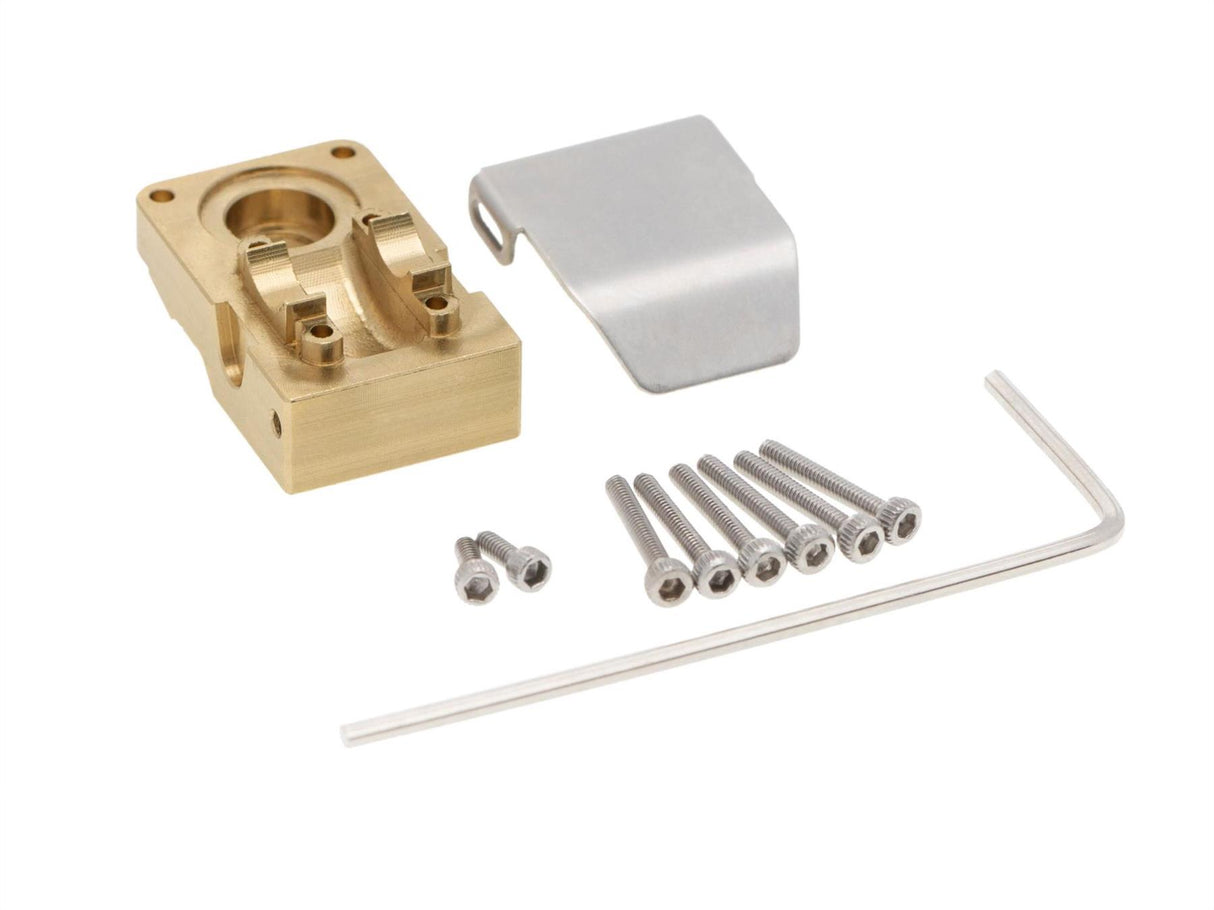 RC Overhaul Brass Diff Cover w/Amour Grd AX/SCX24