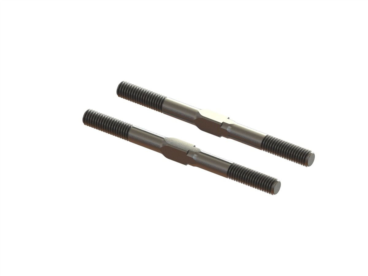 Arrma Steel Turnbuckle M5x65mm Silver (2)