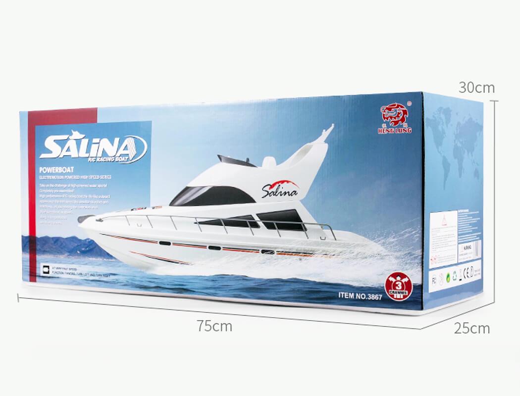 Heng Long Salina 3Ch Powered Yacht 770Mm Rtr