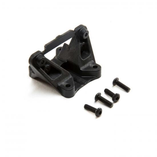 Losi Carbon Rear Tower Base: 22 5.0