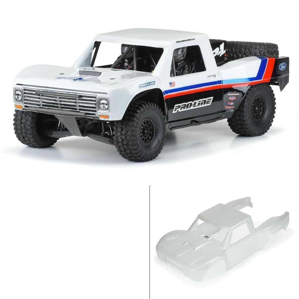 Proline 1/7 Pre-Cut 1967 Ford F-100 Truck Clear Body: Unlimited Dese
