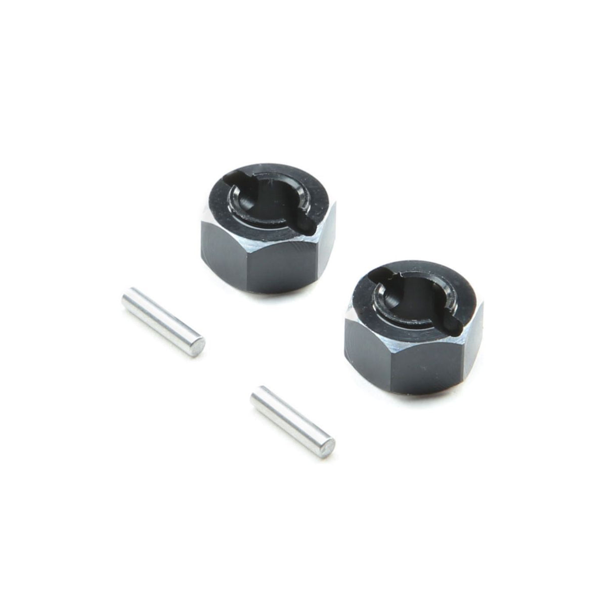 Losi Hex Set, Rear Axle, Aluminum: Mini-T 2.0