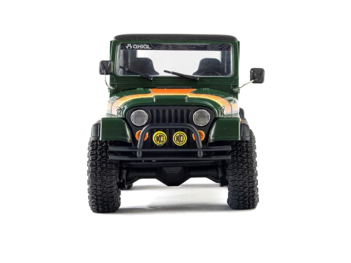 Axial 1/30 Scx30 Jeep Cj-7 Renegade 4X4 Rtr, Green
