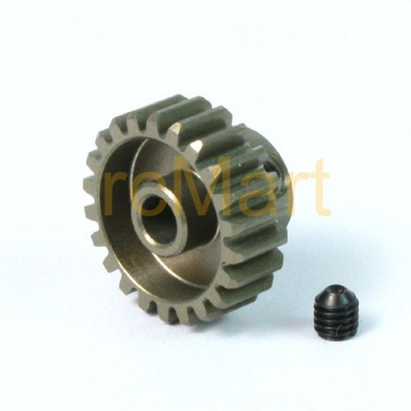 Yeah Racing Aluminum 7075 Hard Coated Motor Gear/Pinions 0.6 23T for Tamiya car kits