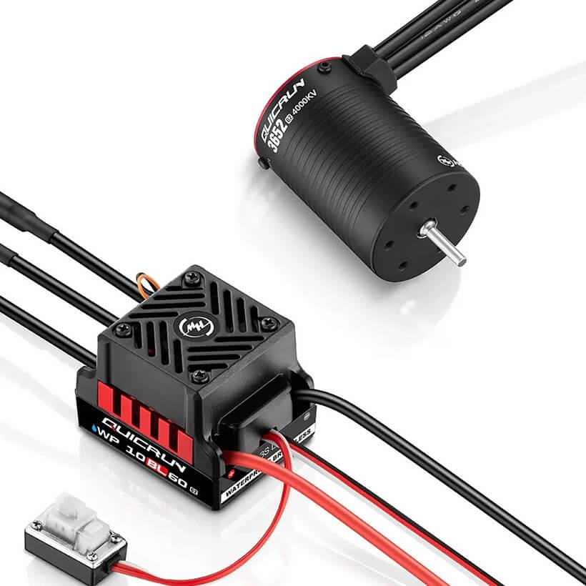 Hobbywing Quicrun Combo Esc G2 Wp10Bl60/3652Sl 5400Kv G2 Mot.