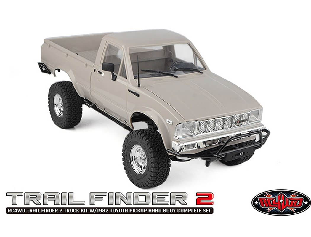 Rc4Wd Trail Finder 2 Truck Kit With 1982 Toyota Pickup Body Set