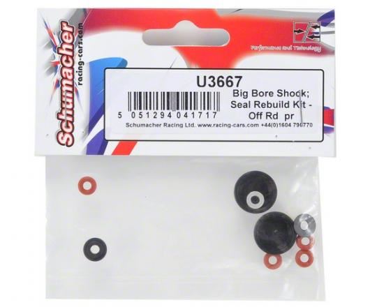 Schumacher Big Bore Shock; Seal Rebuild Kit - Off Rd pr