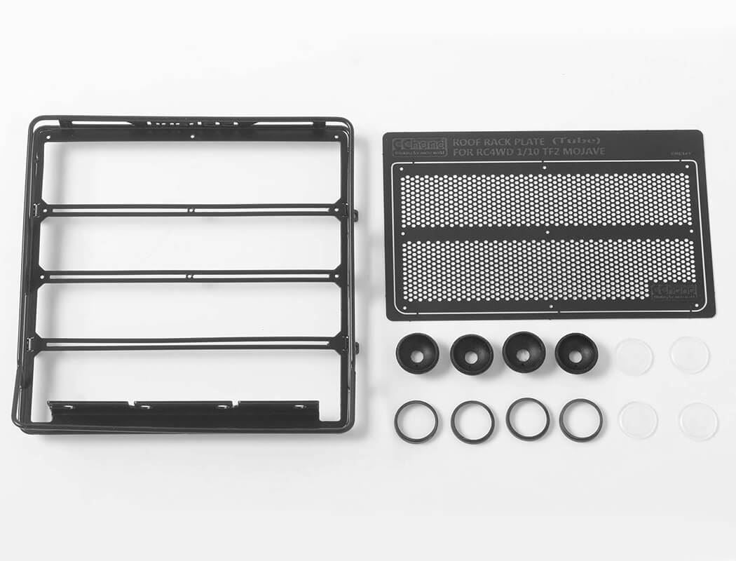 RC4WD PEGASUS ROOF RACK W/LIGHTS FOR MOJAVE II FOUR DOOR BODY SET