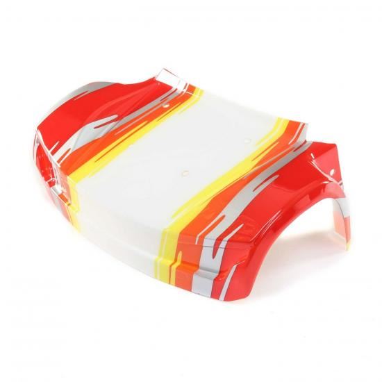 Losi Front Hood, Red: Super Baja Rey (Losi250028)