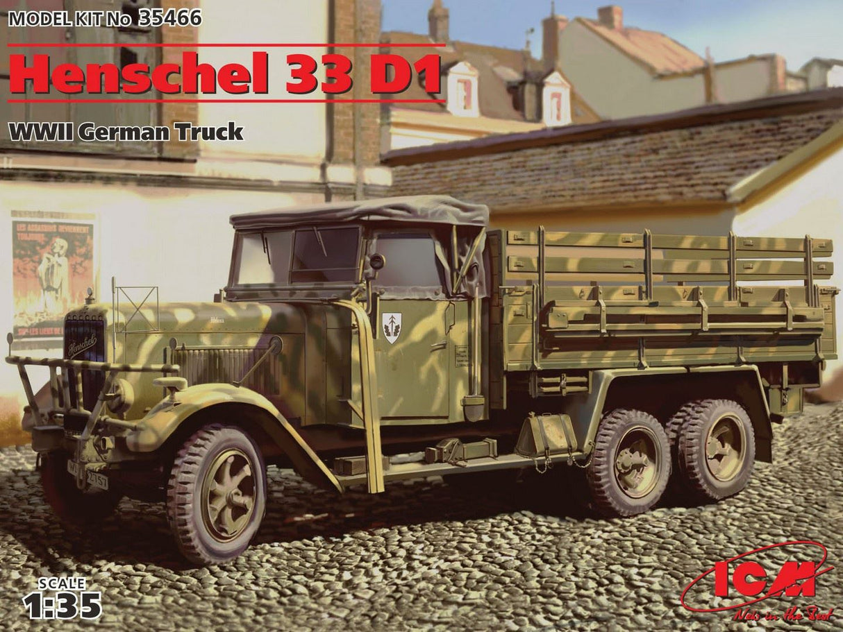 Icm Henschel 33 D1, Wwii German Army Truck