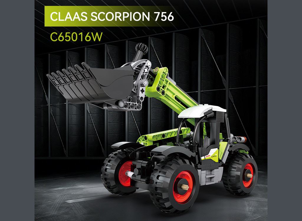 Cada Claas Scorpion 756 Farm Telehandler - 401 Pcs