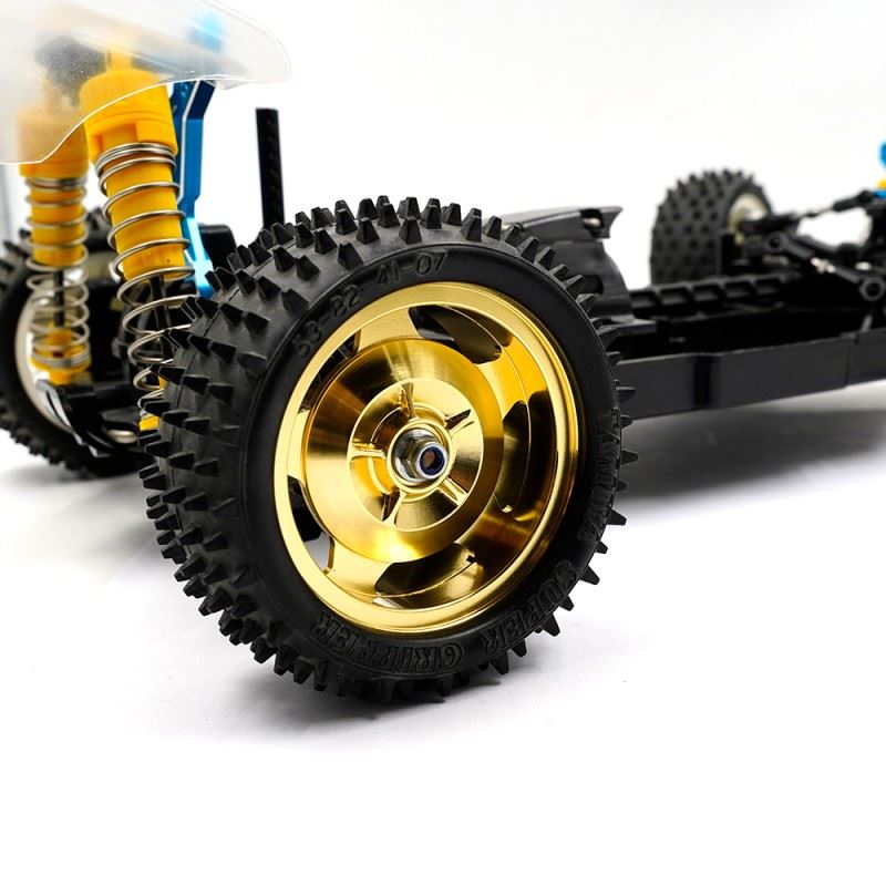 Yeah Racing Aluminum Cnc Rim Set (4Wd) For Tamiya Tt-02B Top Force Super Avante (Td4)