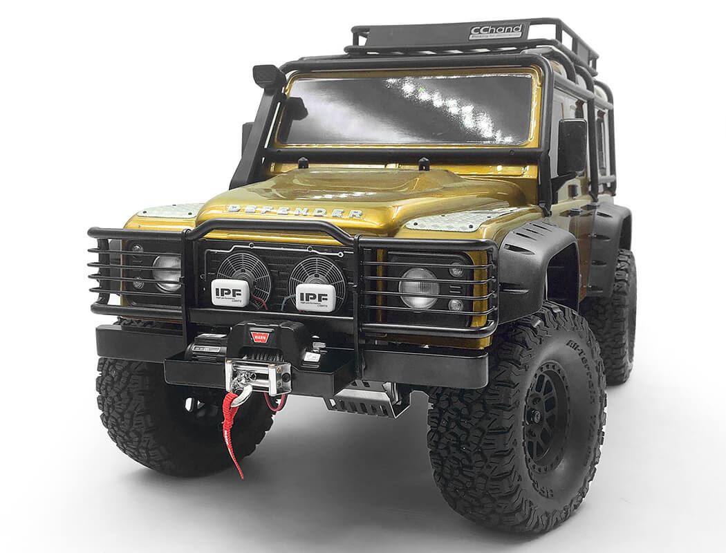 RC4WD CAMEL BUMPER W/ WINCH MOUNT FOR TRAXXAS TRX-4 LAND ROVER DEFENDER