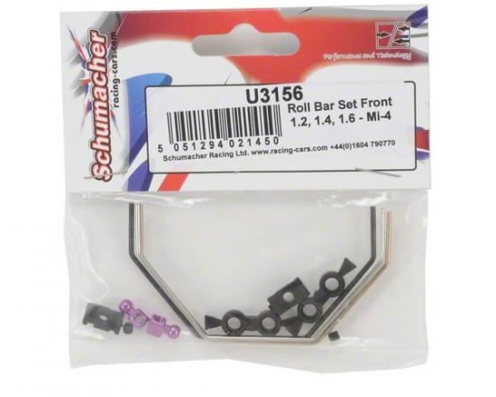 Schumacher Roll Bar Set; Front 1.2-1.4-1.6 - Mi-3